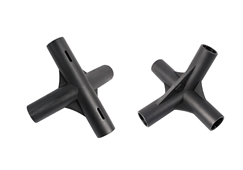 E034  平、直四通180°×125°