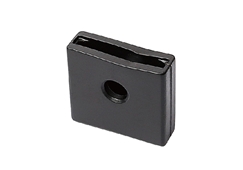 B124 Flat rubber cap